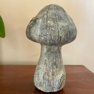 CUTEST CONCRETE MUSHROOM. NEW w TAG